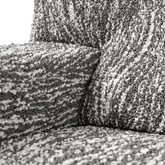 Housse de canapé Gris clair - Microfibre design - Universo