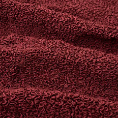 Housse de canapé Rouge - Microfibre - Mediterraneo