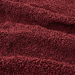 Housse de canapé d'angle Rouge - Microfibre - Mediterraneo