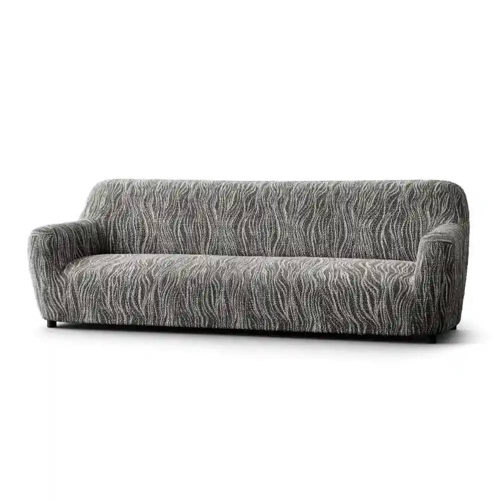 Housse de canapé Gris clair - Microfibre design - Universo