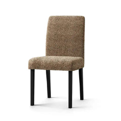 Housse de chaise Brun clair - Microfibre - Mediterraneo