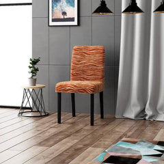 Housse de chaise Terracotta - Microfibre design - Universo