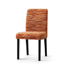 Housse de chaise Terracotta - Microfibre design - Universo