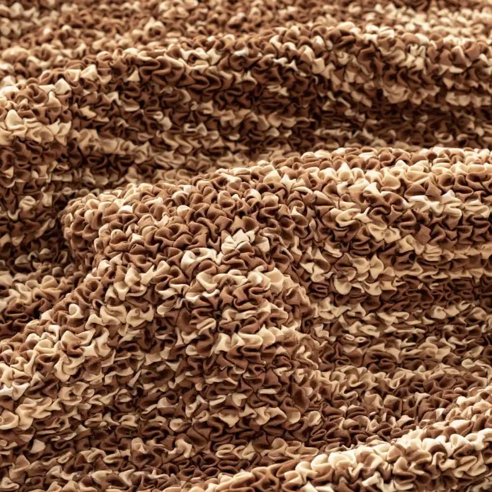 Housse de clic-clac Marron - Microfibre design - Universo