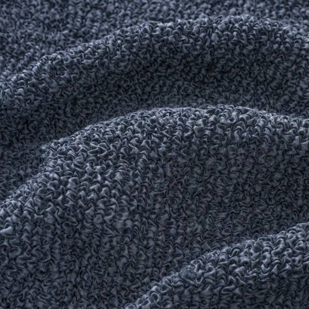 Housse de fauteuil à oreilles Bleu - Microfibre imprimé - Vittoria