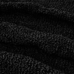 Housse de fauteuil Cabriolet Noir - Microfibre - Mediterraneo
