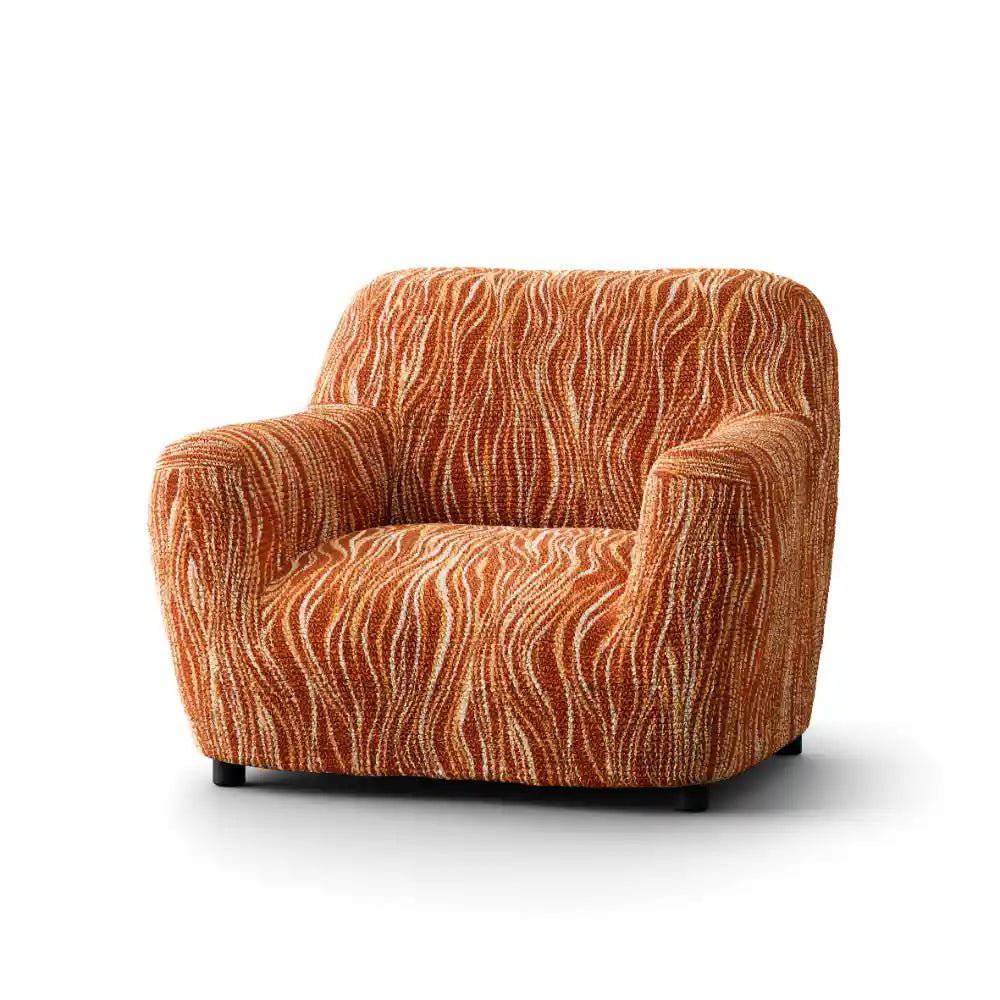 Housse de fauteuil Terracotta - Microfibre design - Universo